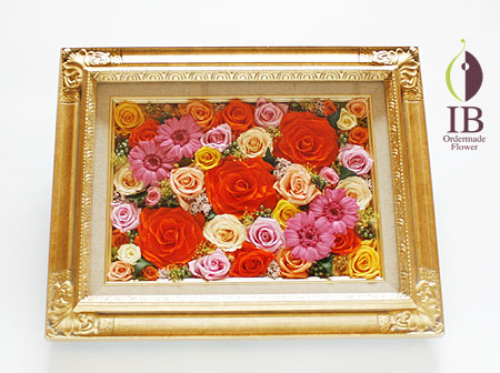 プリザーブドフラワー バラ ベイビーピンク