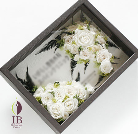 プリザーブドフラワー　メッセージボード