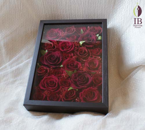 フレーム シックなバラプリザーブド