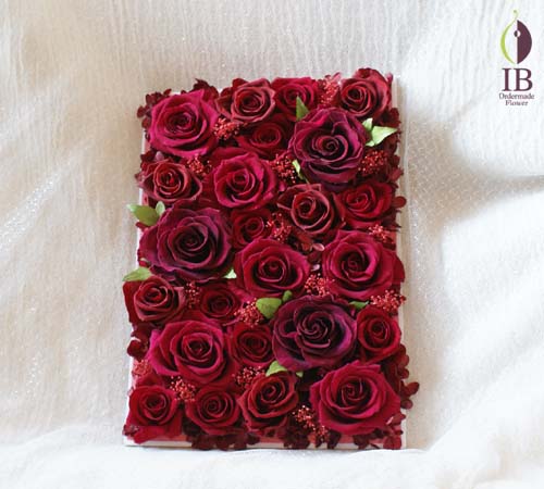 フレーム装飾
バラプリザーブド