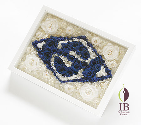 プリザーブドフラワー バラ ピュアホワイト