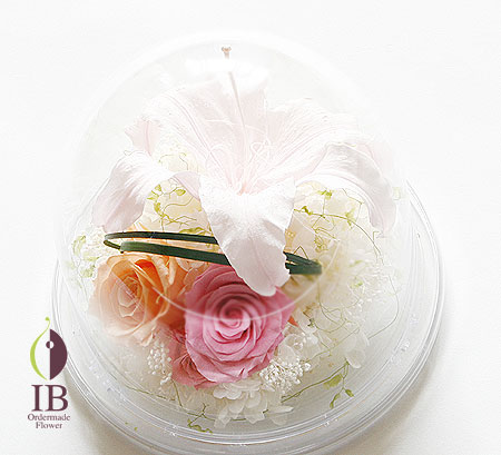 プリザーブド カサブランカ バースデープレゼント