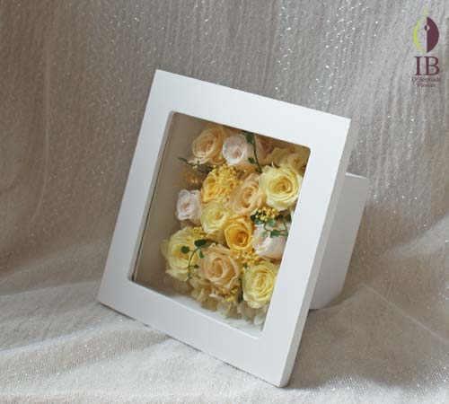 創業御祝フレーム バラプリザーブド